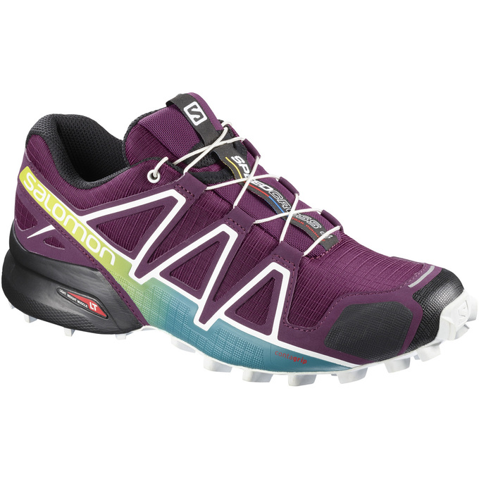 Buty Do Biegania W Terenie Damskie Salomon SPEEDCROSS 4 W - Fioletowe - Polska (765-KXBPRO)